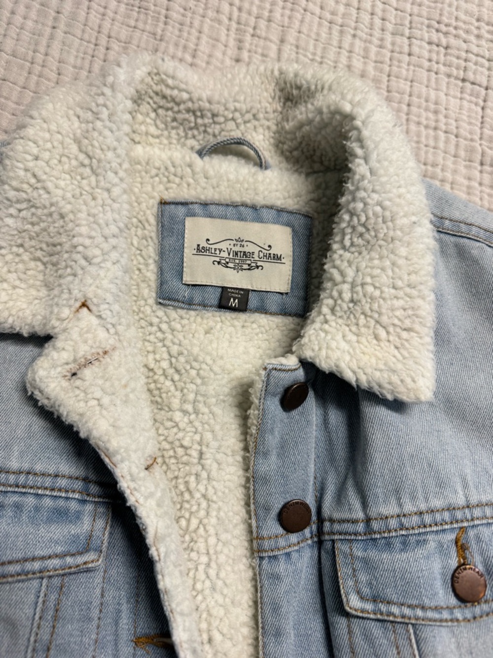 Women’s Light Blue Denim Jacket